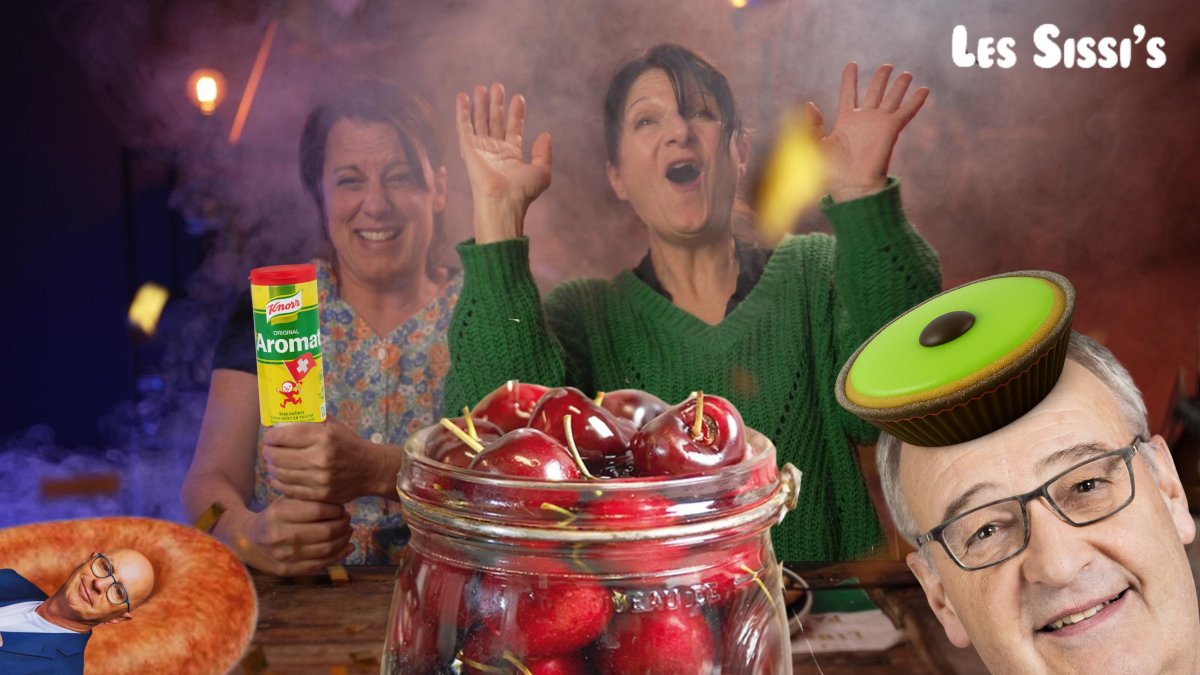 Quizz vaudois, Parlons vaudois, batoiller, batoillons,Sylvie Berney, Sylvie Galuppo, Sylvie Berney-Grobéty, Les sissi's, les sissis, vaud, vaudois, humour, terroir, cerise au kirsch, duo, rap, venoge, jean-villard Gilles, drole, sympa, suisse romande, accent vaudois, retraite humour, aquagym des ainés, coiffeuse bouchère, santé, kirsch, on a de la chance avec le temps, rue des mégères